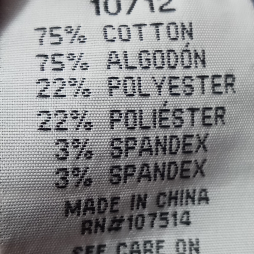 Girls size 10/12 skinny jeggings - Picture 3 of 3
